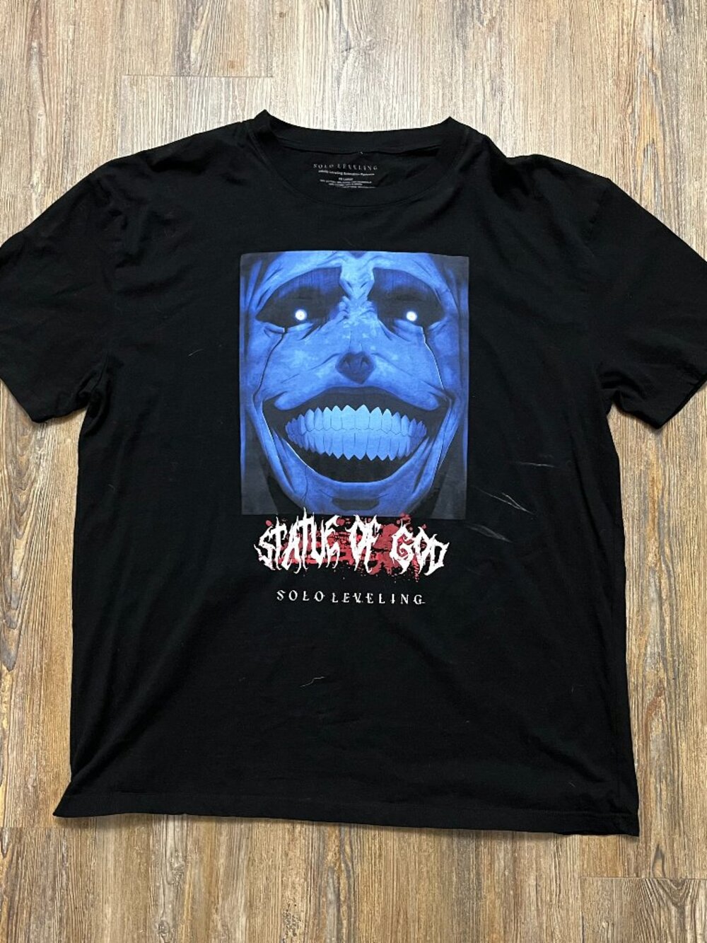 Solo Leveling T-Shirt - Men Size XXL - 100% Cotton - Anime